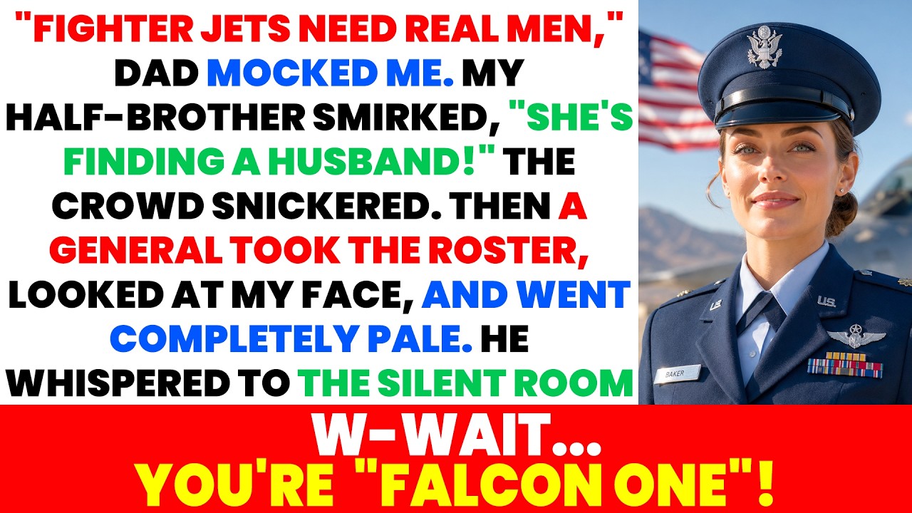 "Fighter Jets Need Real Men," Dad Mocked Me—Until The General Called Me "Falcon One"