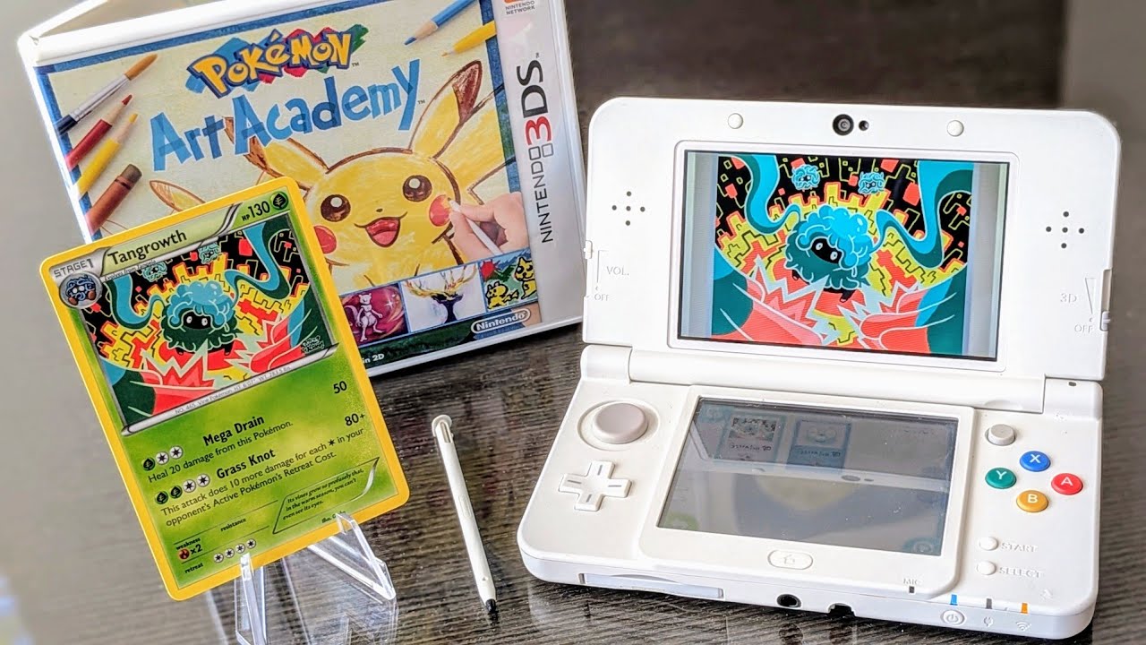 The time I made an official Pokémon Card using a 3DS - Pokémon Art Academy Competition 2015