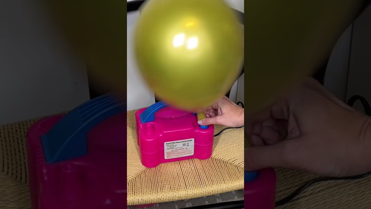 How To Use An Electric Balloon Pump Decoration Made Easy 