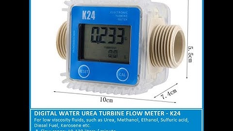 K24 Turbine Flow Meter