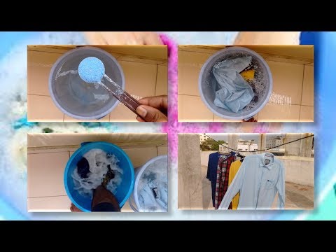 How to wash your clothes without washing machine | For bachelors