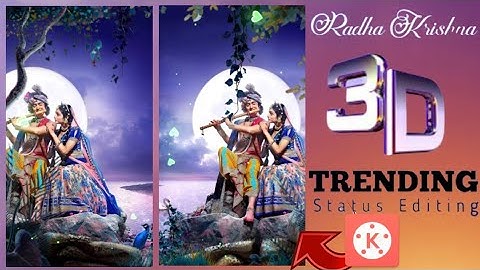 Radha krishna fullscreen whatsapp status | Photo Slide Effect | new krishna status editing 2021