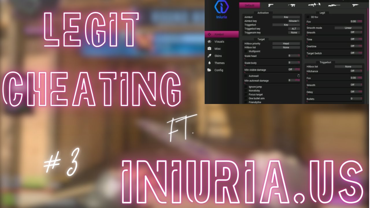 CS2 Legit Cheating ft. Iniuria.us #3 - YouTube