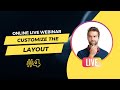 4. How to customize the layout || Blogger Website