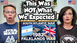 American Couple Reacts: The Falklands War! UK & Argentina, Overview! FIRST TIME REACTION!