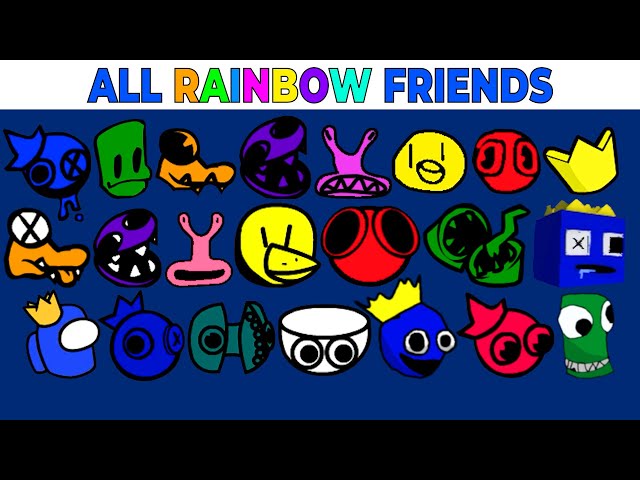 FNF Rainbow Friends Test by Bot Studio