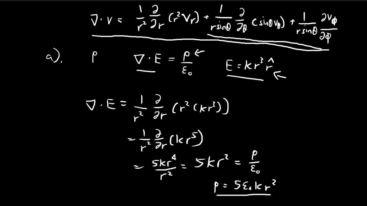 Problem 2.9 Introduction to Electrodynamics (Griffiths) YouTube