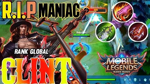 BEST BUILD CLINT TERSAKIT 2021 - 14 KILL || MOBILE LEGENDS
