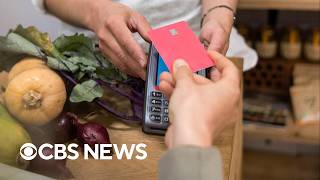 More Americans buying groceries on credit