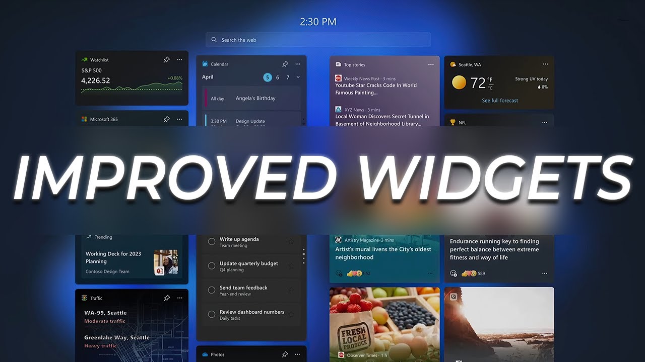 How to use the NEW Windows 11 widgets without signing in - YouTube