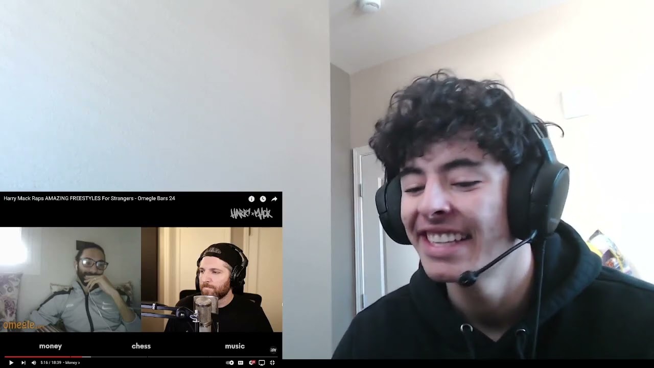 24 - HE'S BEEN DOING THIS! Tempy Reacts: Harry Mack Omegle Bars 24