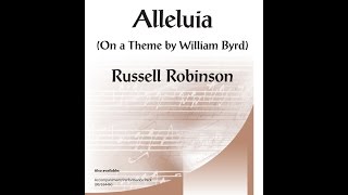 Alleluia (3pt Mixed) - Russell Robinson