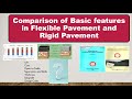 Flexible Pavement vs Rigid Pavement || Asphalt Vs CC Road Basic Features