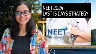 Last 15 days tips for NEET 2024 | NEET Strategy | Vet Visit #NEET by Vet Visit 1,542 views 1 month ago 5 minutes, 37 seconds