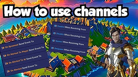 How Channels now work for beginners in Uefn!!!