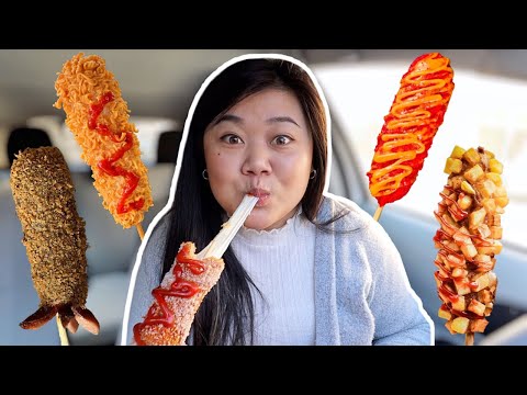 TRYING EVERY KOREAN CORN DOG in SF Bay Area!