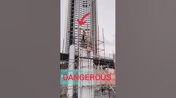 How to Scaffolding Removing Work #shorts #dangerous #civil #construction#scaffolding