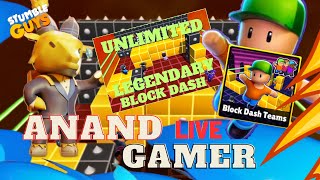 Eu Server Stumble Guys Live Unlimited Legendary Block Dash #stumbleguyslive #stumbleguys