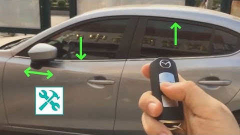 Mazda / WINDOW mirror MODULE installation 🛠