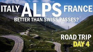 Road Trip to ALPS. Italy and France - Better than Swiss passes? Day 4 | 4K