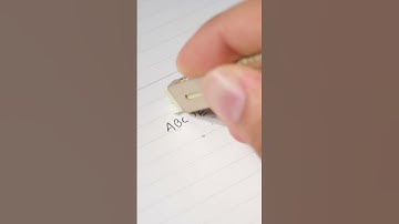 Sand Erasers That Erase Ink?