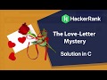The Love Letter Mystery - Hacker Rank