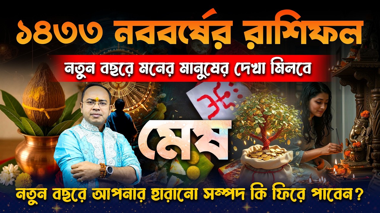 মেষ রাশি ১৪৩৩ | Mesh Rashi 1433 - শুভ না অশুভ? জেনে নিন বিস্তারিত | Aries Horoscope 1433 Bengali ♈