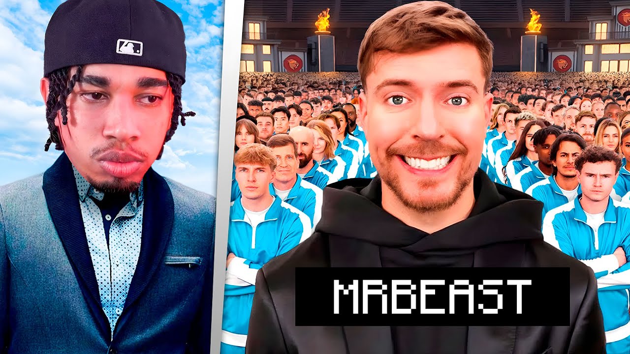 RDjavi Reacciona A  2000 personas compiten por cinco millones de dólares de MrBeast