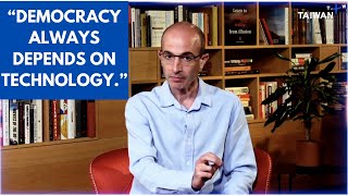 Technology’s Impact on the Future of Democracy ⎸ Prof. Yuval Noah Harari on #InnoMinds