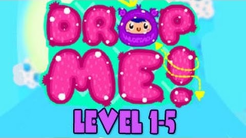 Drop Me Walkthrough Level 1-5 （Html5）