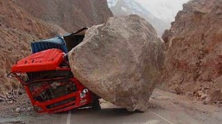 Top 100 Dangerous Idiots at Work Fastest Truck, Excavator \& Heavy Equipment Machinery Fails Driving