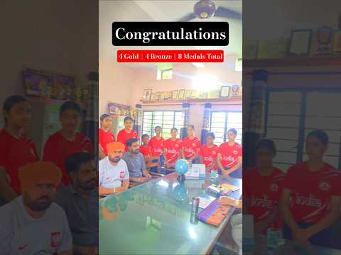 Congratulations 4 Gold and 4 Bronze Medals #Sports #medalist #motivation