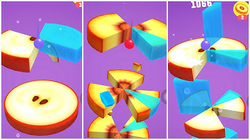 Helix Crush - Funny 3D Game Part 11 - All levels gameplay Walkthrough iOS/Android