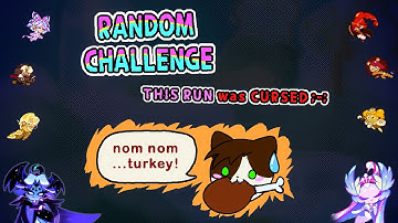 RANDOM CHALLENGE!!! 𝙉𝙊𝙏 THANKFUL for 𝘛𝘏𝘐𝘚 𝘙𝘈𝘕𝘒 😵‍💫🍗 (CR:OB, Cookie Run: Ovenbreak)