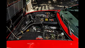 78 Maserati Khamsin Running Engine