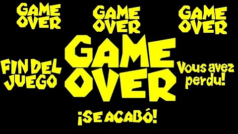 Mario Galaxy 2 Deaths & Game Overs in different languages 