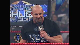 Chris Jericho Highlight Reel With Goldberg Segment Raw May 26 2003