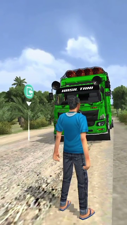 Disuruh muat sawit sama bos 🤣#trending #trendingshorts #bussimulatorindonesia #trukoleng