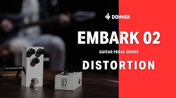 DONNER EMBARK 02 | Intense & Thick Distortion Guitar Pedal Demo