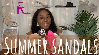 Summer Sandal Haul| Affordable+Cute