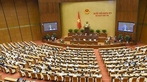 Kỳ họp thứ 3, QH khóa XV: Thống đốc Ngân hàng Nhà nước Việt Nam Nguyễn Thị Hồng trả lời chất vấn