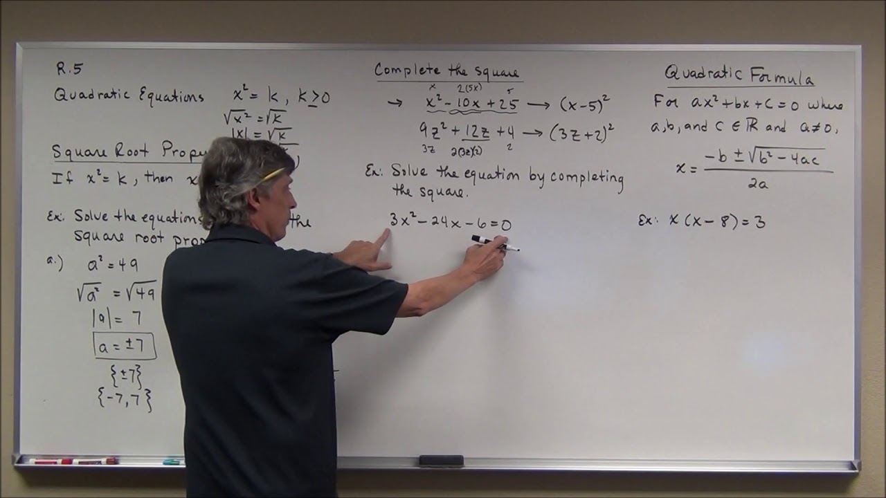 Real Solutions R R 5 Equations with Real Solutions 2 - YouTube