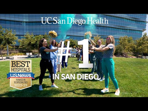 UC San Diego Health Ranks #1 in San Diego by U.S. News & World Report