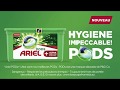 Ariel pods  ultra dtachant hygine impeccable pub 10s