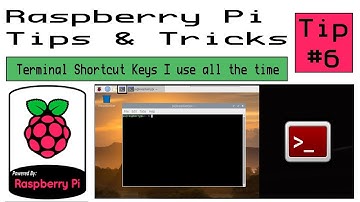Raspberry Pi Tips & Tricks - Tip 6 - Terminal Shortcut Keys I use all the time