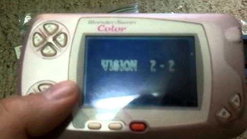Wonderswan Model Comparison