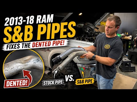 S&B 2013-18 Ram Cummins Intercooler Pipes