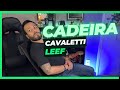 Cadeira Cavaletti Leef para Home Office + Surpresa DT3 Zephyr!