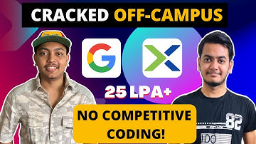 Cracked Off-Campus Google | NO COMPETITIVE CODING| Shreyansh Goyal | SG OG Ep 17