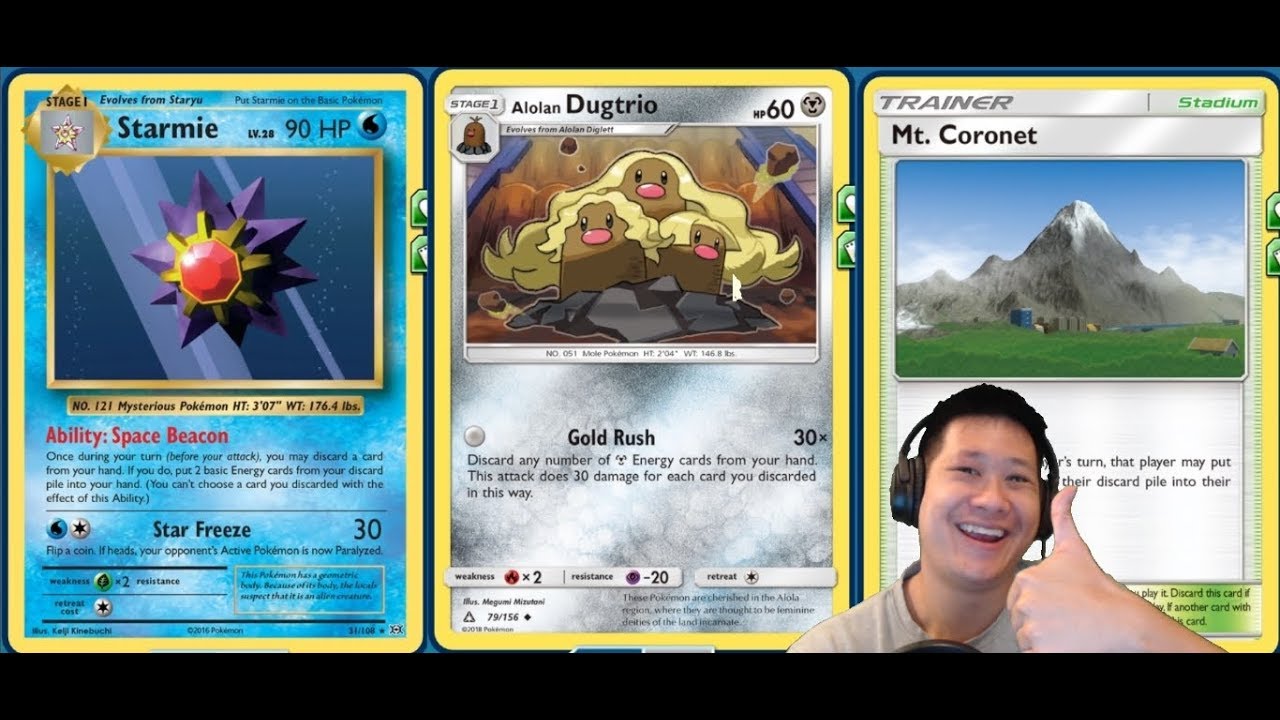 1hko Alolan Dugtrio Deck No Gx Pokemon Deletes Anything Youtube